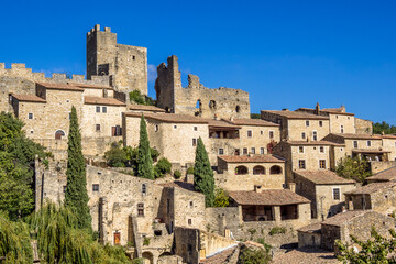 Medieval village of Saint Montan, in Ardèche, France