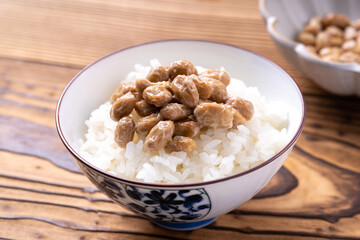 ごはんに納豆