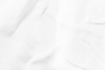 White bedding sheets texture for background.
