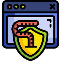 worm line icon