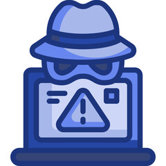 spyware Two Tone icon