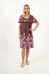 Beautiful young blonde girl