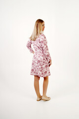 Beautiful young blonde girl