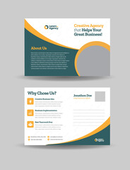 Corporate Business Postcard Design or Save The Date Invitation Card  or Direct Mail EDDM Design 