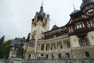 Fototapeta premium Peles Castle, Romania