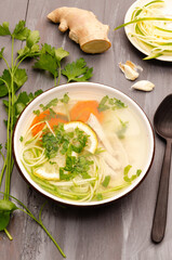 spicy chicken soup