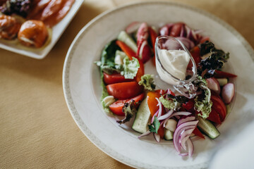 snacks drinks snacks in the restaurant