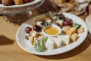 snacks drinks snacks in the restaurant