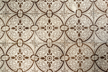 glazed ceramic tiles with decorations