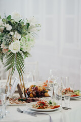 snacks drinks snacks in the restaurant