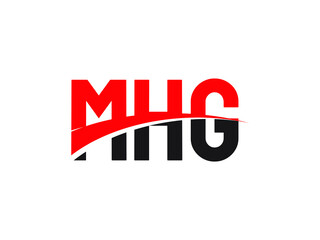 MHG Letter Initial Logo Design Vector Illustration