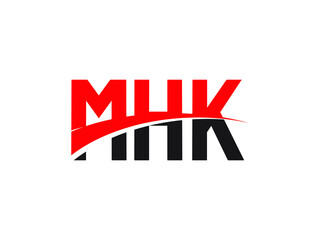 MHK Letter Initial Logo Design Vector Illustration