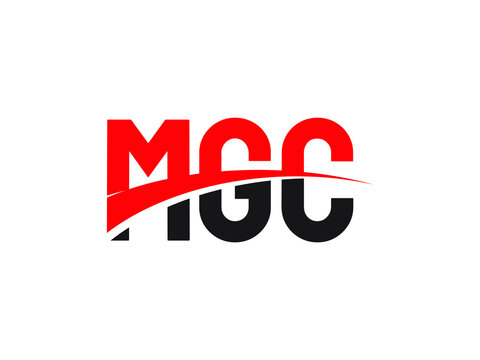 MGC Letter Initial Logo Design Vector Illustration