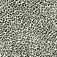 seamless vector print of leopard skin. leopard color on clothing or print