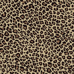 seamless leopard style. vector print of leopard skin for clothes.