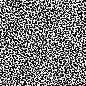 white Leopard print vector seamless. Fashionable background for fabric, paper, clothes. Sample of animals