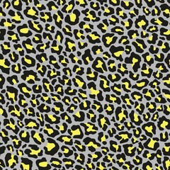 yellow leopard pattern for clothing or print. wind seamless print