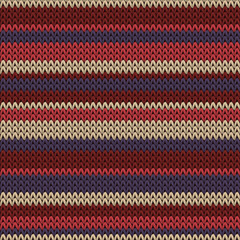 Fototapeta na wymiar Clothing horizontal stripes knitting texture