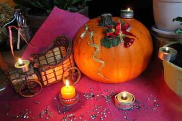 christmas table setting