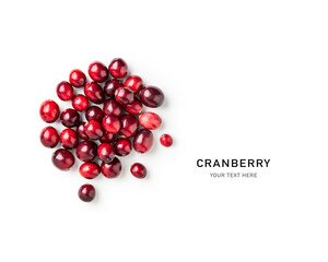 Cranberry creative layout.