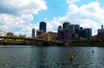 Obraz premium Pittsburgh Birdge View