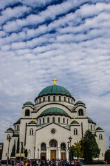 Fototapeta na wymiar St. Sava Church