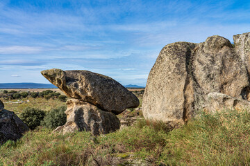 Los Barruecos Natural Monument, Malpartida de Caceres, Extremadura, Spain.