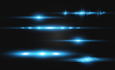 	
Light blue vector special effect. Glowing beautiful bright lines on a dark background.	
