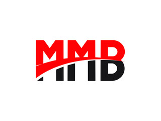 MMB Letter Initial Logo Design Vector Illustration