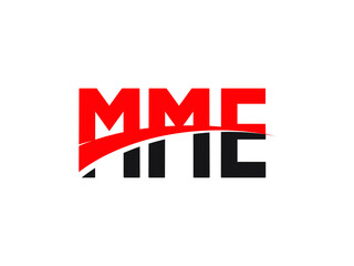 Fototapeta premium MME Letter Initial Logo Design Vector Illustration