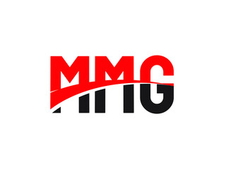 Fototapeta premium MMG Letter Initial Logo Design Vector Illustration