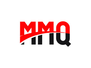 MMQ Letter Initial Logo Design Vector Illustration