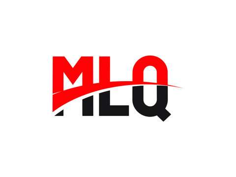 MLQ Letter Initial Logo Design Vector Illustration