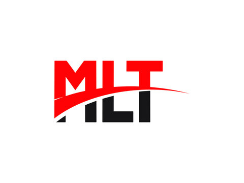 MLT Letter Initial Logo Design Vector Illustration
