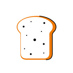 Bread vector. bread symbol. wallpaper. free space for text. bread logo design.