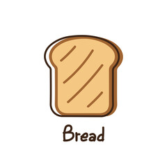 Toast logo. Bread vector. bread symbol. wallpaper. free space for text. bread logo design.