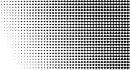 abstract dotted halftone background. Grunge dots texture. Black and white pattern