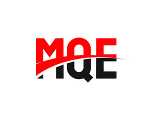 MQE Letter Initial Logo Design Vector Illustration