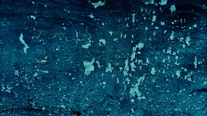 blue black texture background of distressed wall concrete