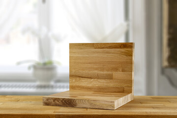 Desk of free space and chrsitmas background 