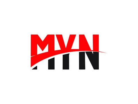MYN Letter Initial Logo Design Vector Illustration