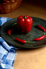 Pimentas e piment&otilde;es