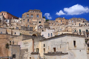 Fototapeta na wymiar Matera city in Italy