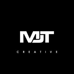 MJT Letter Initial Logo Design Template Vector Illustration