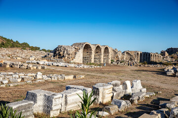 Fototapeta premium Perge Ancient City in Antalya Province