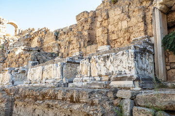 Perge Ancient City in Antalya Province