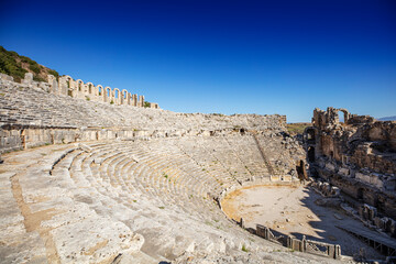 Obraz premium Perge Ancient City in Antalya Province
