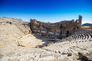Obraz premium Perge Ancient City in Antalya Province