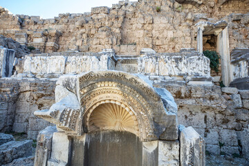 Perge Ancient City in Antalya Province
