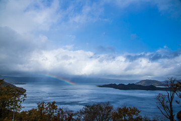 青森県　十和田湖の風景
